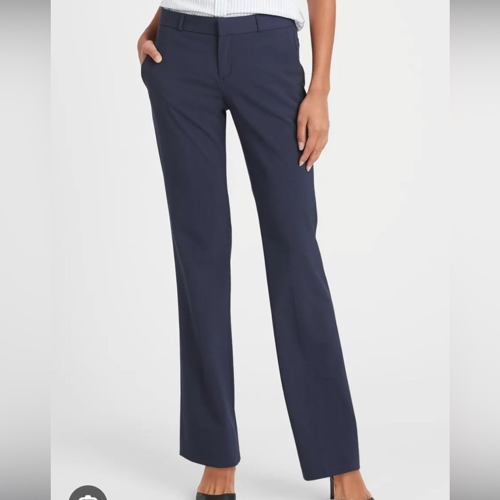 Banana Republic Logan Dark Blue Trousers